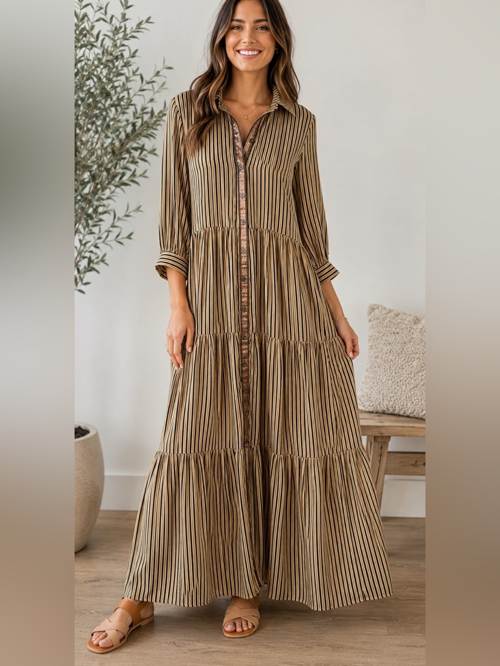 Free People Medida Shirt Dress Size M